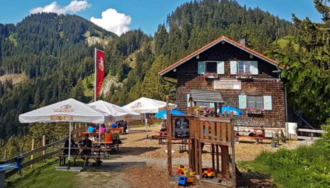 Ferienwohnung In Nesselwang, Allgaeu Bergfreunde Buitenkant foto